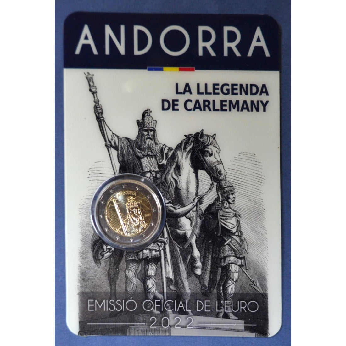 ΑΝΔΟΡΑ, 2022 - 2 ευρώ, Ο θρύλος του Καρλομάγνου, BU