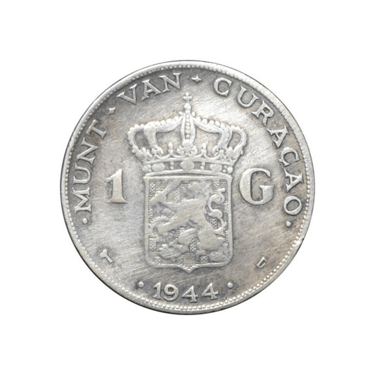 CURACAO 1 Gulden 1944 KM# 45