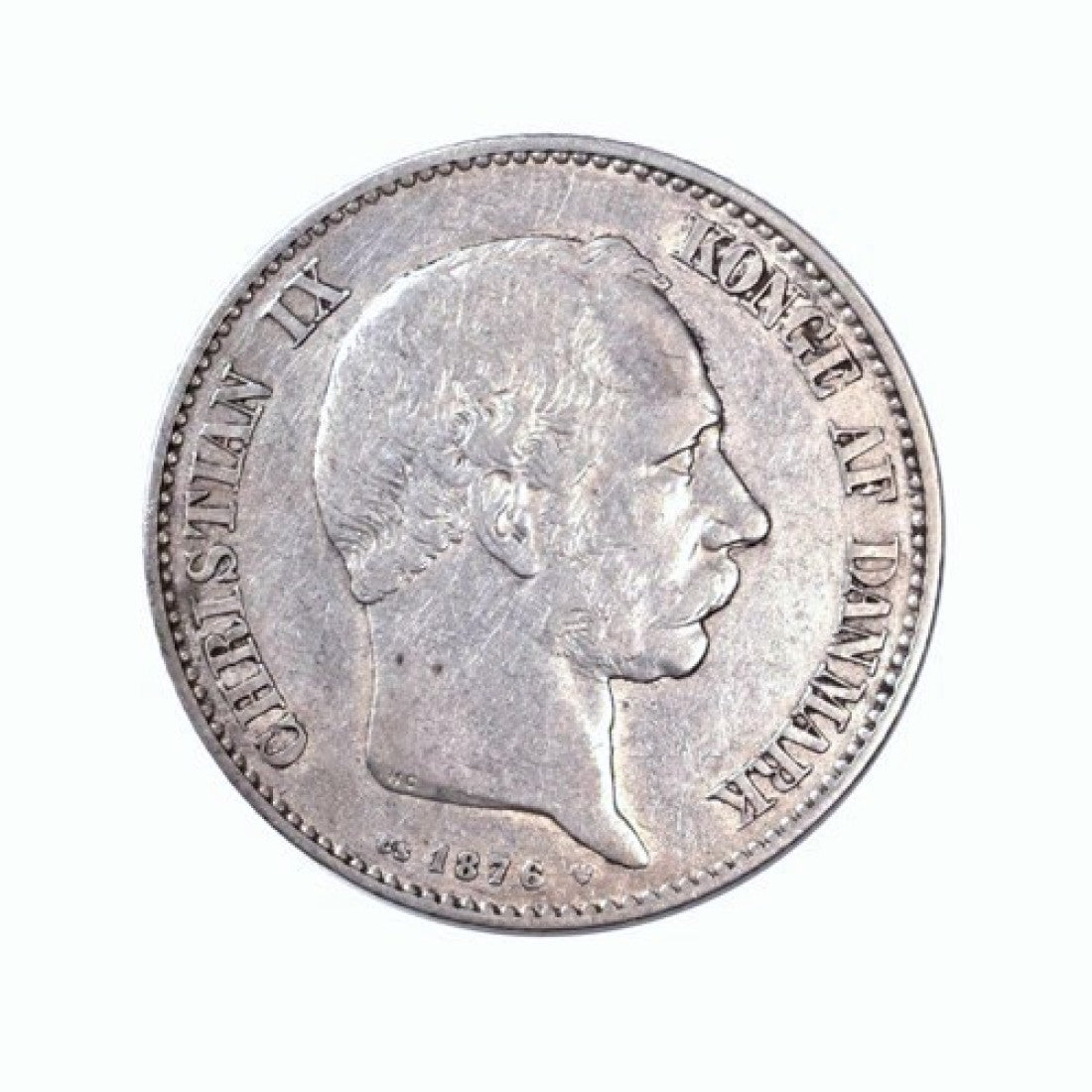 ΔΑΝΙΑ - 2 Κορώνες 1876 CS, VF