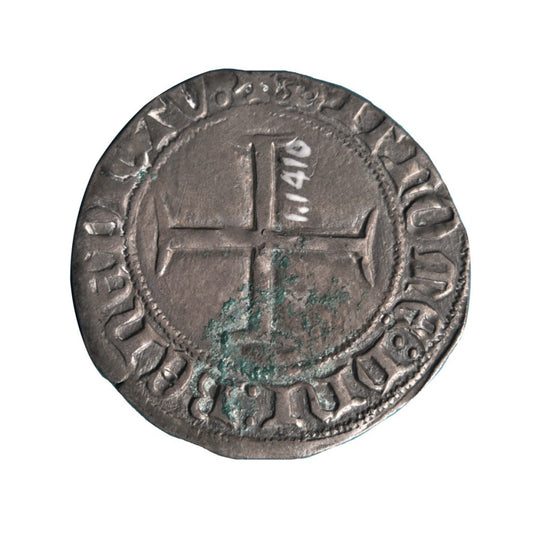 ΓΑΛΛΙΑ - Δουκάτο της ΒΡΕΤΑΝΗΣ, White of John V, (περίπου 1422)