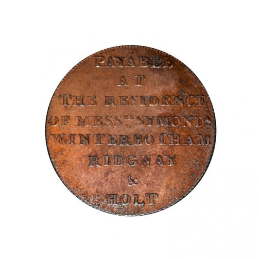 ΜΕΓΑΛΗ ΒΡΕΤΑΝΙΑ - 1794 Newgate, 1/2 Penny Token, VF