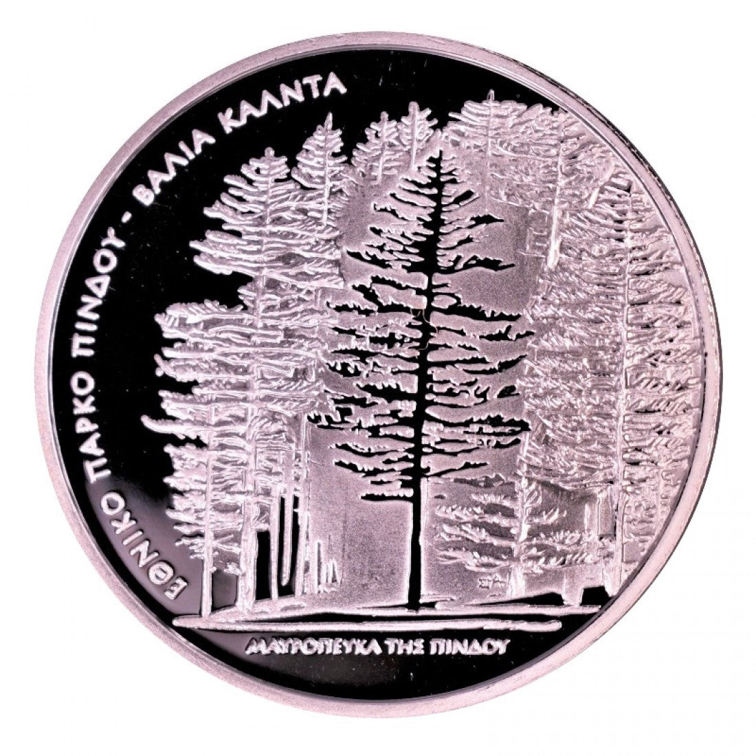 2007 - 10 Ευρώ - Πίνδος, Βάλια Κάλντα, Πευκόδεντρα