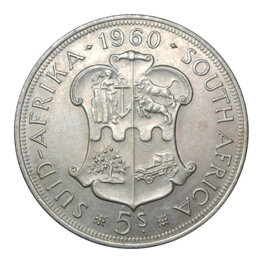 ΝΟΤΙΑ ΑΦΡΙΚΗ - 5 Σελίνια 1960, AU, KM# 55