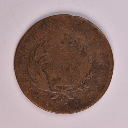 1830, 5 ΛΕΠΤΑ, F-VF, Ch.232