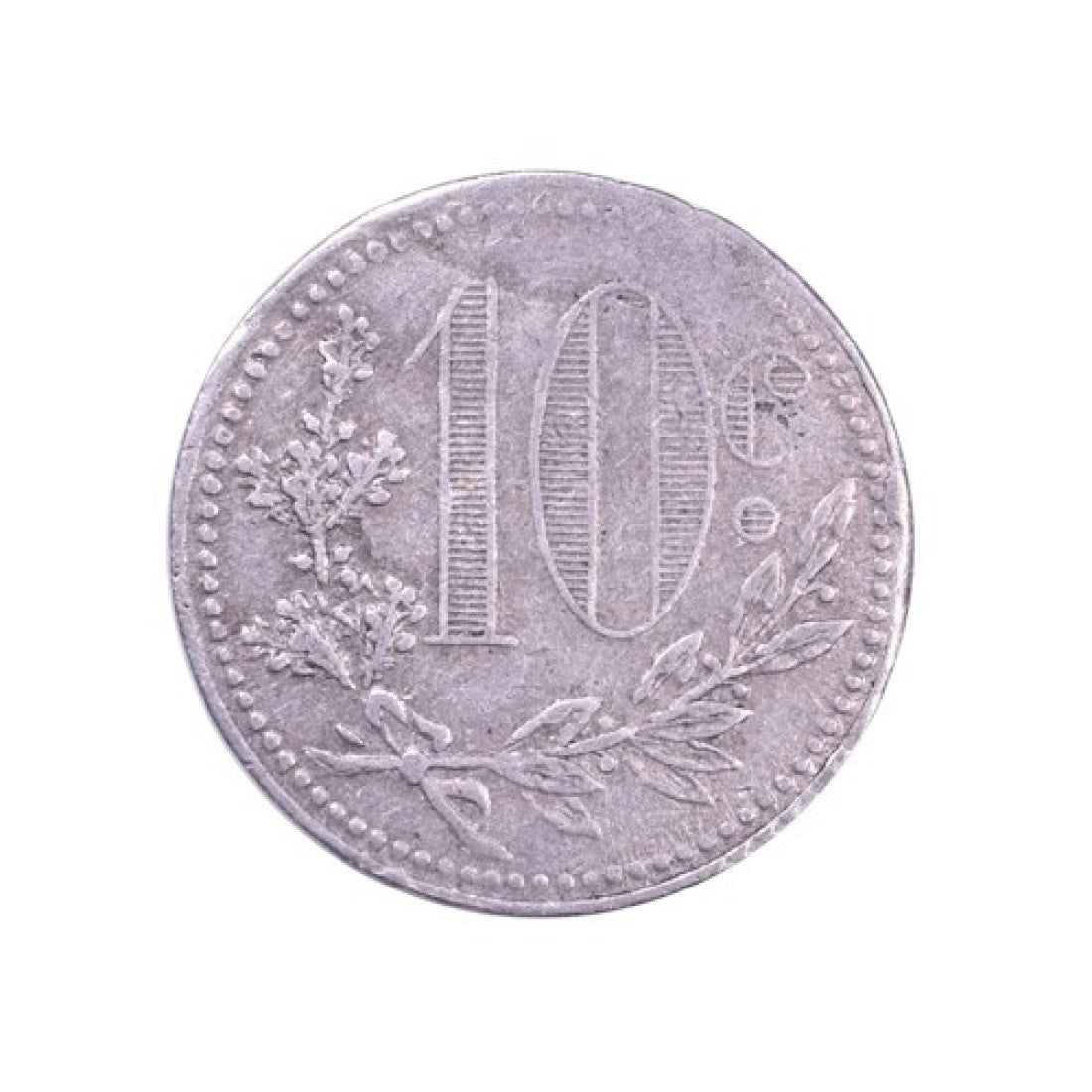ΑΛΓΕΡΙΑ - Token 10 Centimes 1918, KM# TnA5, VF