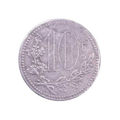 ΑΛΓΕΡΙΑ - Token 10 Centimes 1918, KM# TnA5, VF