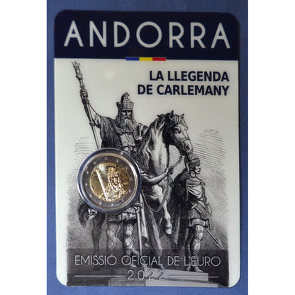 ΑΝΔΟΡΑ, 2022 - 2 ευρώ, Ο θρύλος του Καρλομάγνου, BU