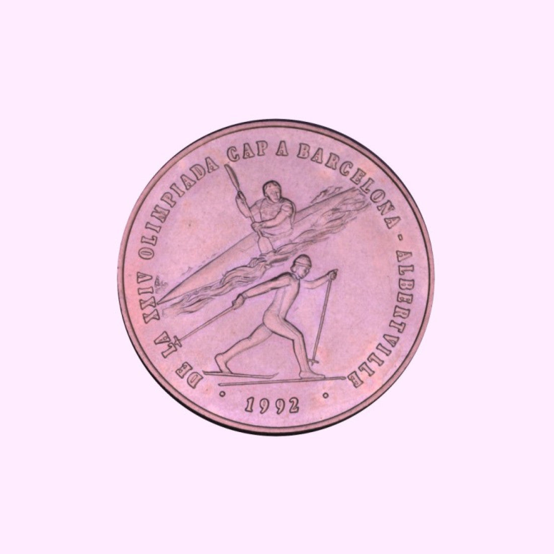 ΑΝΔΟΡΡΑ - 2 Diners 1987, Ολυμπιακοί Αγώνες. KM# 46.1