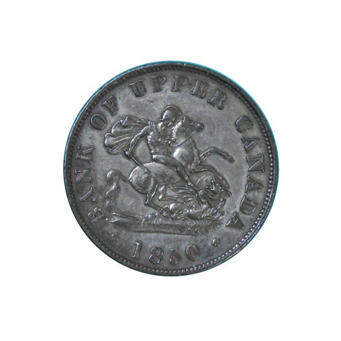 ΚΑΝΑΔΑΣ - UPPER CANADA - 1850 1/2 Penny, XF