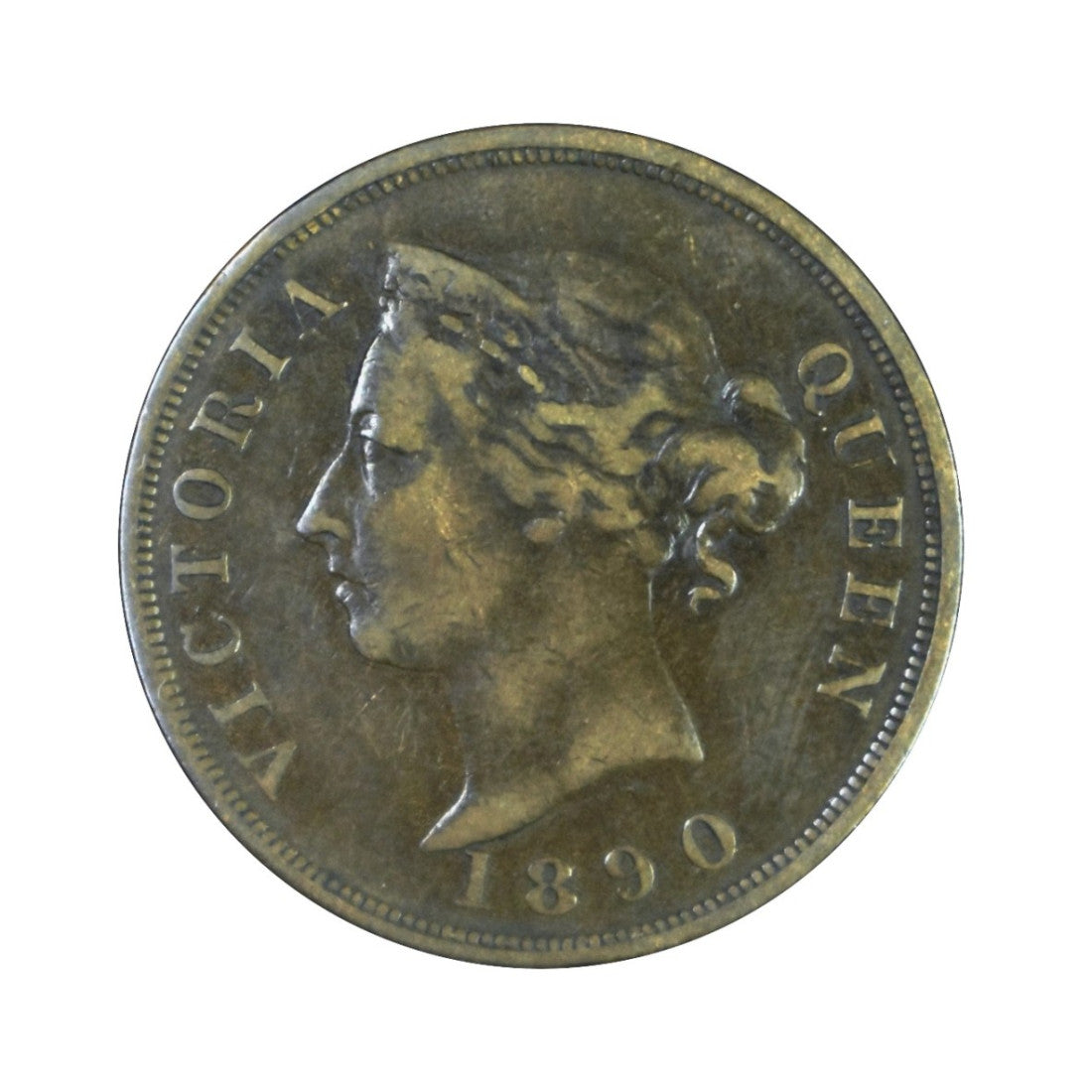 ΚΥΠΡΟΣ - 1 Piastre 1890, GVF