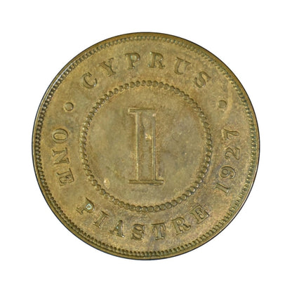 ΚΥΠΡΟΣ - 1 Piastre 1927, XF-AU
