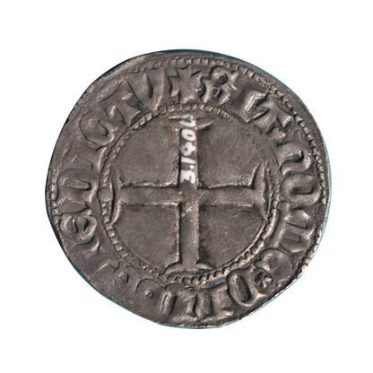 ΓΑΛΛΙΑ - Δουκάτο της ΒΡΕΤΑΝΗΣ, White of John V, ca.1410