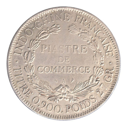 ΓΑΛΛΙΚΗ ΙΝΔΟΚΙΝΑ 1 Piastre 1908