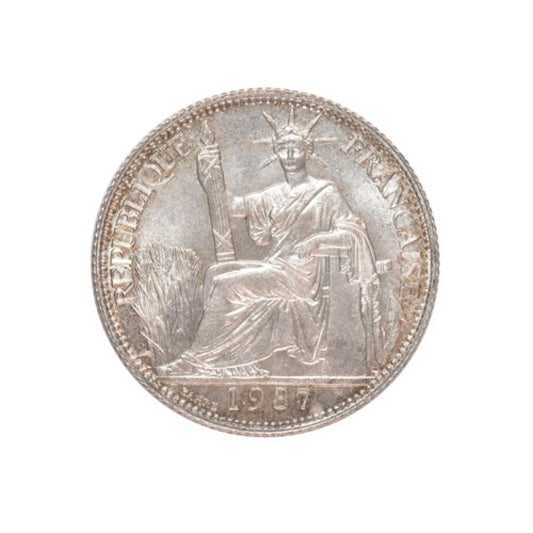 ΓΑΛΛΙΚΗ ΙΝΔΟΚΙΝΑ - 20 Cents 1937, UNC