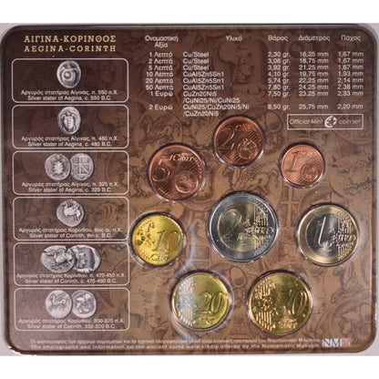 2006 - Blister - σειρά νομισμάτων ευρώ.