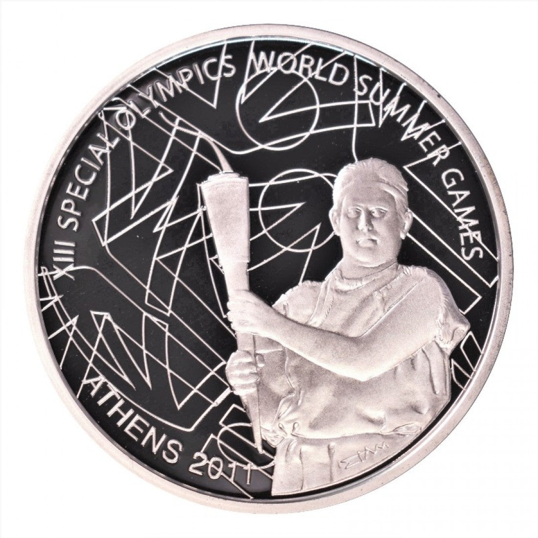 2011 - 10 Ευρώ - Special Olympics, Λαμπαδηδρόμος