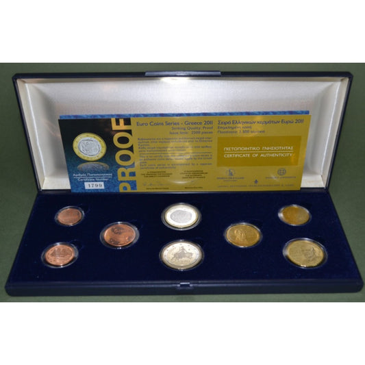 Ελλάς 2011 Σετ απόδειξης