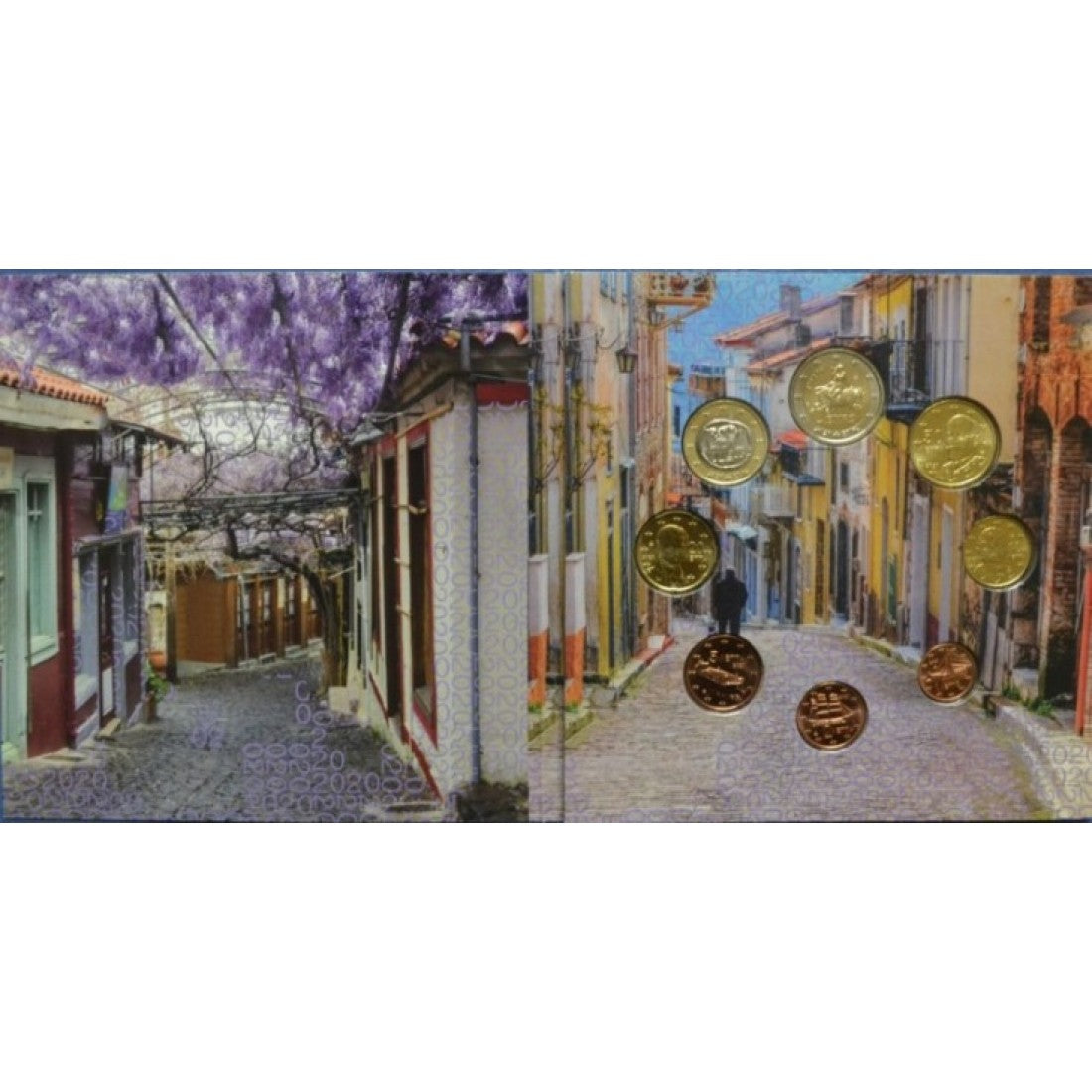 2020 - Blister - Λέσβος, σειρά ευρώ