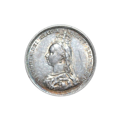 ΜΕΓΑΛΗ ΒΡΕΤΑΝΙΑ - Σελίνι 1887, AU-UNC, KM# 761