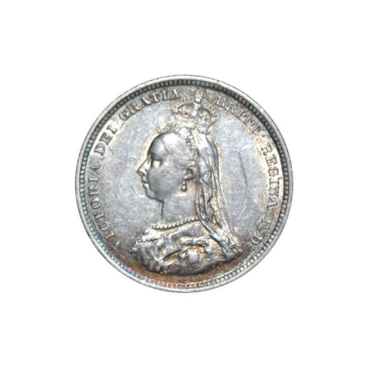 ΜΕΓΑΛΗ ΒΡΕΤΑΝΙΑ - Σελίνι 1887, AU-UNC, KM# 761