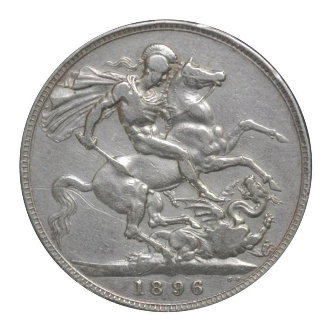 ΜΕΓΑΛΗ ΒΡΕΤΑΝΙΑ - Crown 1896 LX, VF, KM# 783