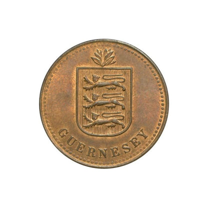 GUERNESEY, 4 Διπλά 1920, KM# 13, Unc