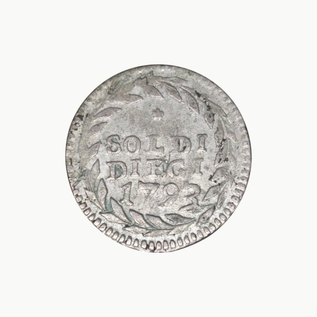 ΙΤΑΛΙΚΑ ΚΡΑΤΗ ΓΕΝΟΥΑ 10 Soldi 1793