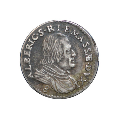 ITALIAN STATES - MASSA DI LUNIGIANO, 8 Bolognini 1665, XF