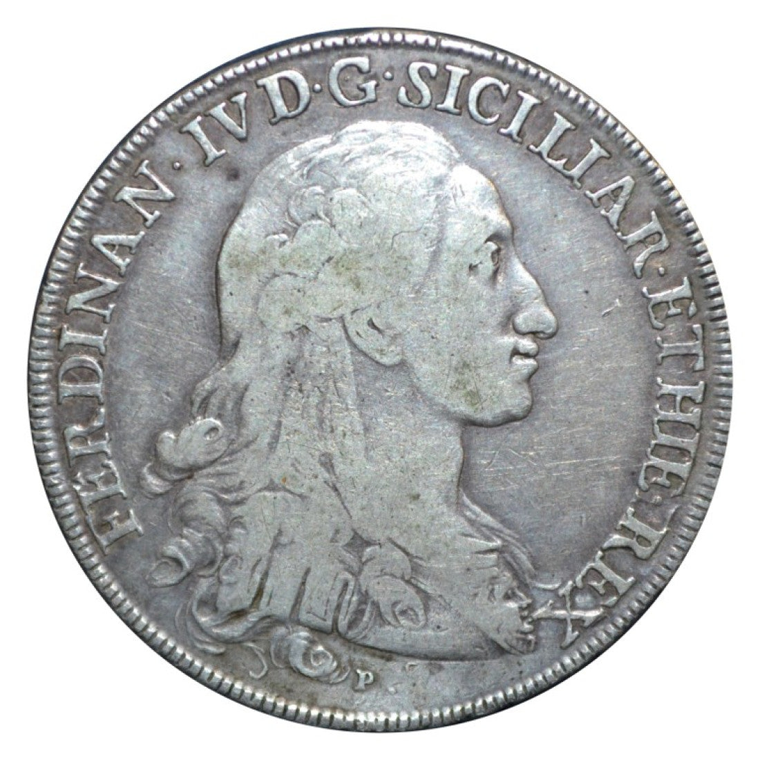 ΙΤΑΛΙΚΕΣ ΠΟΛΙΤΕΙΕΣ - ΝΑΠΟΛΗ & ΣΙΚΕΛΙΑ, 120 Grana 1784 P/CCC, VF-XF