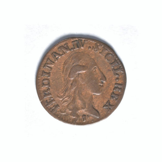 ITALIAN STATES - NAPLES & SICILY, 3 Cavalli 1792 P, XF