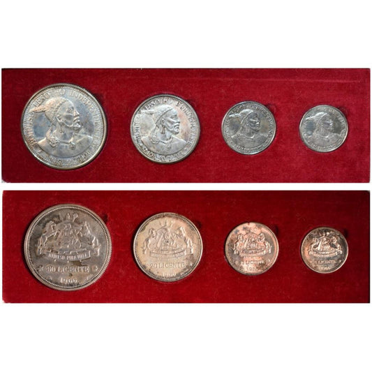 LESOTHO - Proof Set 1966 (4 νομίσματα), KM# PS4
