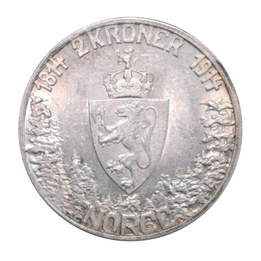 ΝΟΡΒΗΓΙΑ 2 Κορώνες 1914