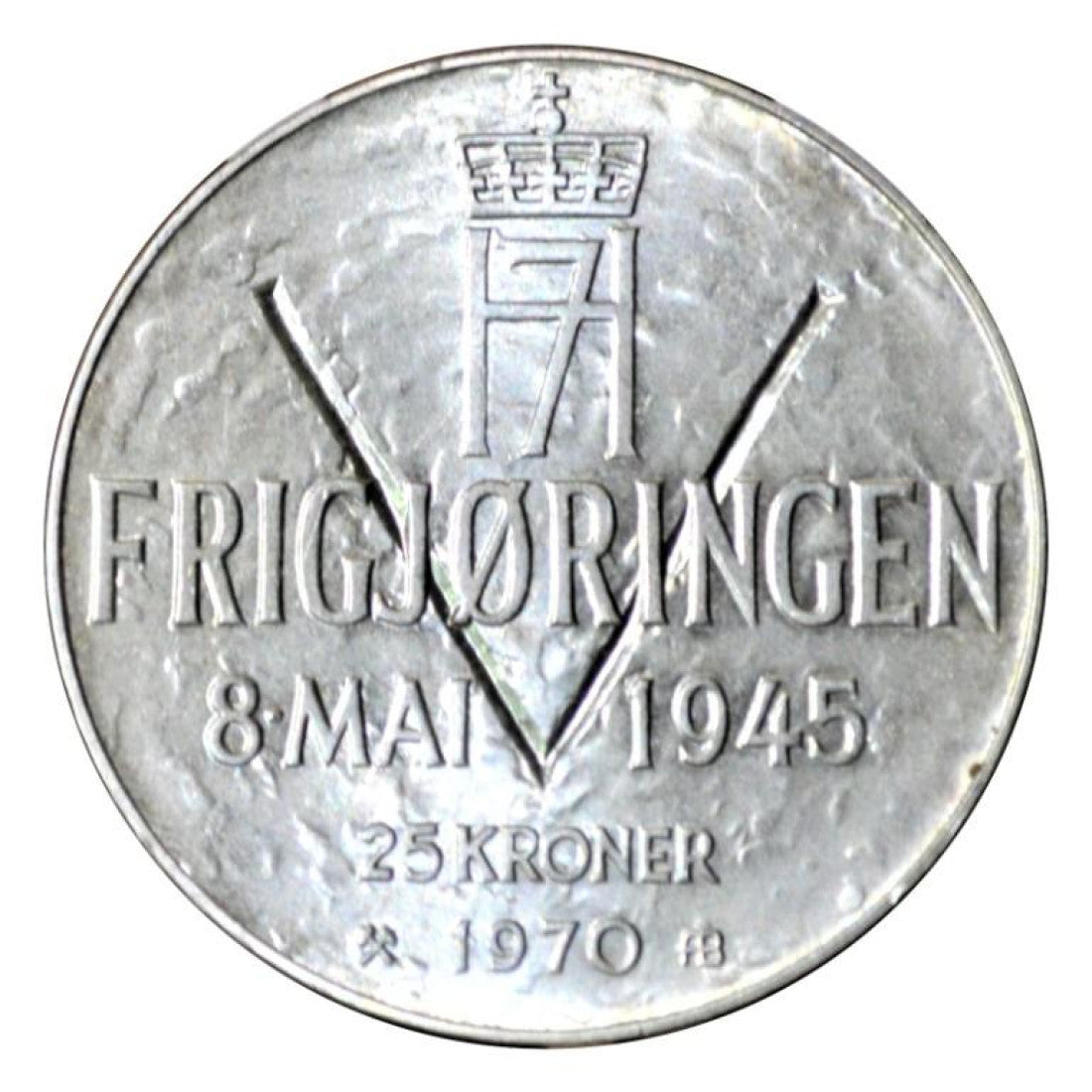 ΝΟΡΒΗΓΙΑ 25 Κορώνες 1970