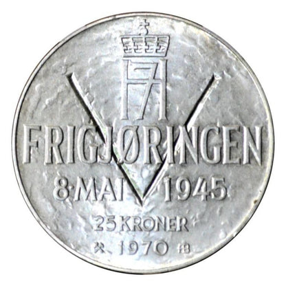 ΝΟΡΒΗΓΙΑ 25 Κορώνες 1970
