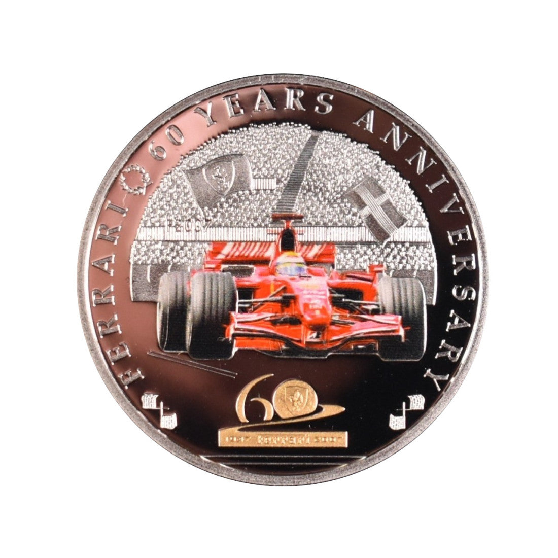ΠΑΛΑΟΥ - 5 Δολάρια 2007, Ferrari 60 χρόνια, ΑΠΟΔΕΙΞΗ