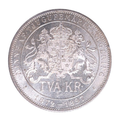 ΣΟΥΗΔΙΑ - 2 Kronen 1897, UNC