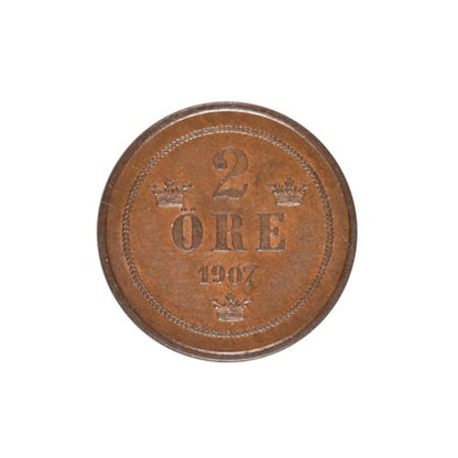 ΣΟΥΗΔΙΑ - 2 Ore 1907, UNC