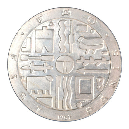 URUGUAY 1000 Pesos 1969 UNC KM# 55